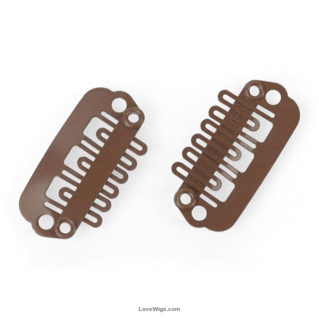 SMALL CLIP M # MEDIUM BROWN