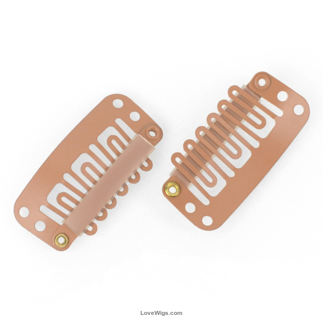 MEDIUM CLIP L # LIGHT BROWN