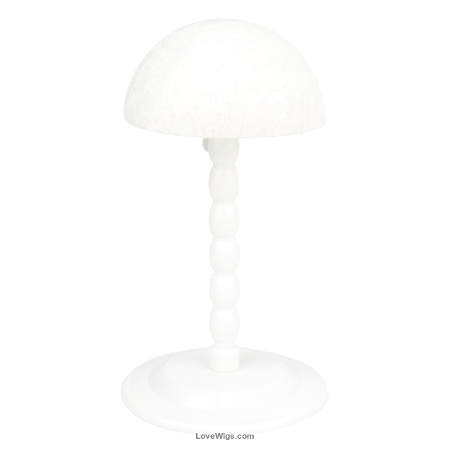 LACE WIG STAND – WHITE