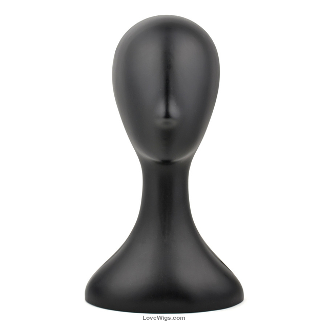 PLASTIC DISPLAY HEAD – BLACK