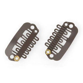 SMALL CLIP M # DARK BROWN