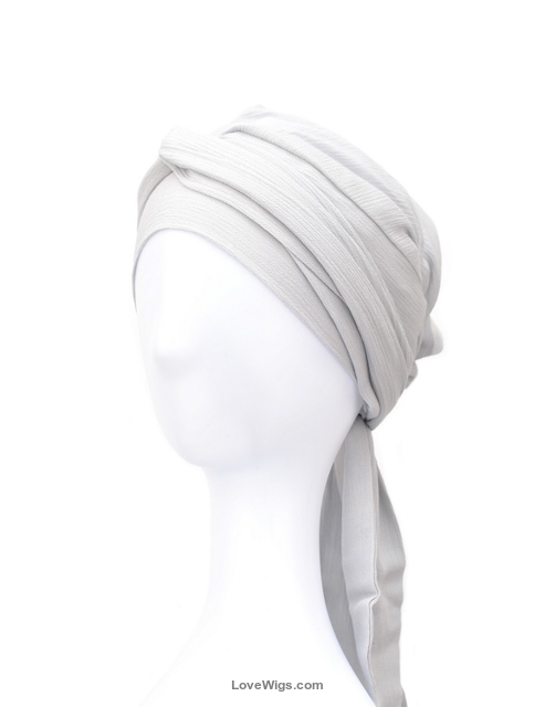 TURBAN VENICE # 104 # JASNY SZARY*