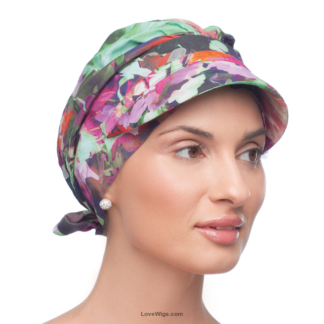 TURBAN CROCUS Z DASZKIEM # T-374