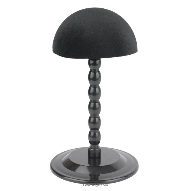 VELVET WIG STAND – BLACK