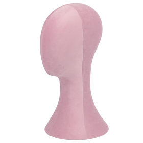 VELVET WIG HEAD – PINK