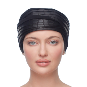 TURBAN AMY BLACK*
