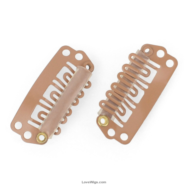 MEDIUM CLIP K # LIGHT BROWN