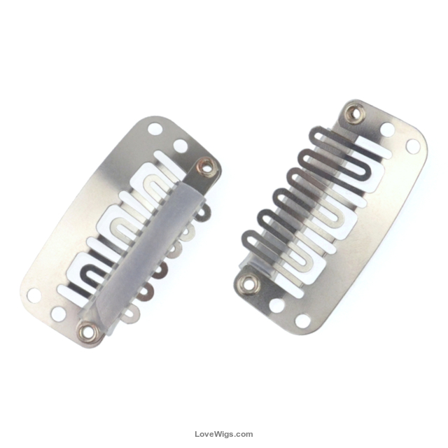 MEDIUM CLIP K # SILVER