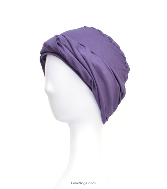TURBAN LISBON # B/30 CIEMNY FIOLET*