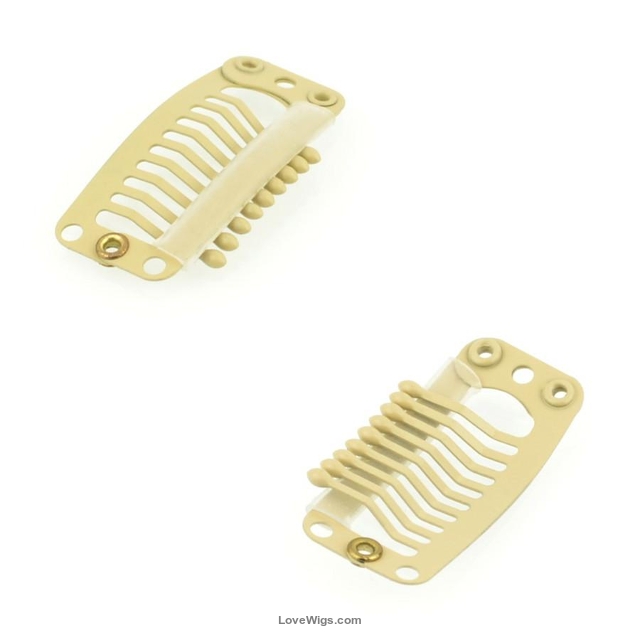 MEDIUM CLIP N # YELLOW BEIGE